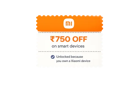 Xiaomi - ₹750 OFF